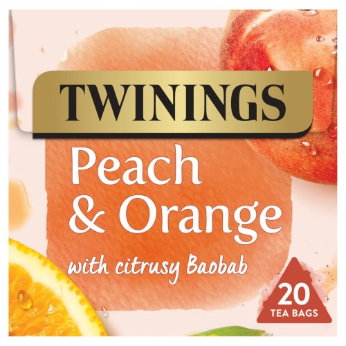 Przejdź do produktu Twinings Peach & Orange with Citrusy Baobab 20 Tea Bags