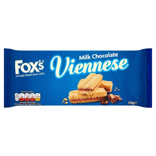 Przejdź do produktu Fox's Milk Chocolate Viennese Biscuits 120g