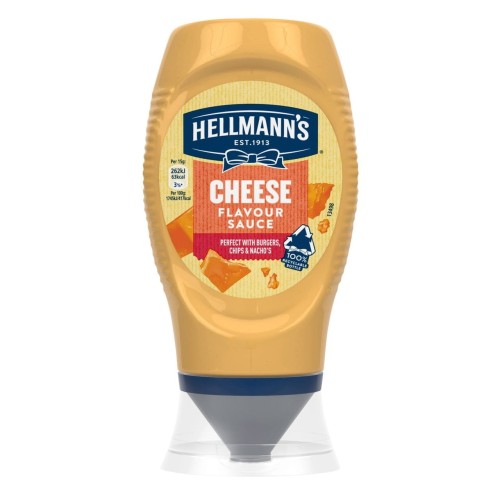 Przejdź do produktu Hellmann's Cheese Flavour Squeezy Sauce 250ml