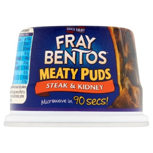 Przejdź do produktu Fray Bentos  Meaty Puds Steak & Kidney Pudding Microwave 90 sec 200G