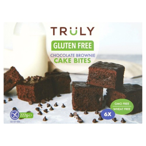 Przejdź do produktu Truly Gluten Free Chocolate Brownie Cake Bites 6 per pack