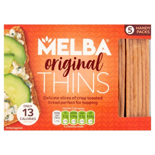 Przejdź do produktu Van der Meulen Melba Toasts 100g