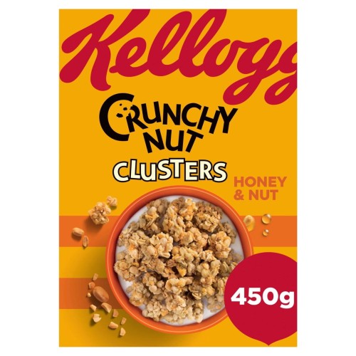 Przejdź do produktu Kellogg's Crunchy Nut Clusters Honey & Nut 450g