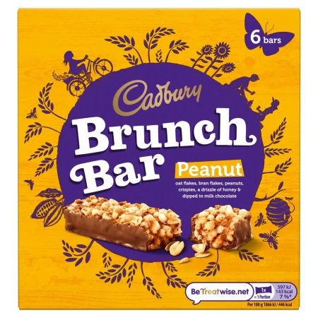 Cadbury Brunch Bar Peanut 6 per pack.jpg