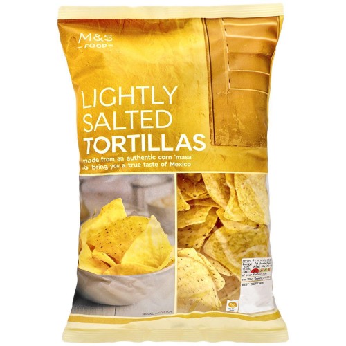 Przejdź do produktu Marks & Spencer Lightly Salted Tortilla Chips 200g