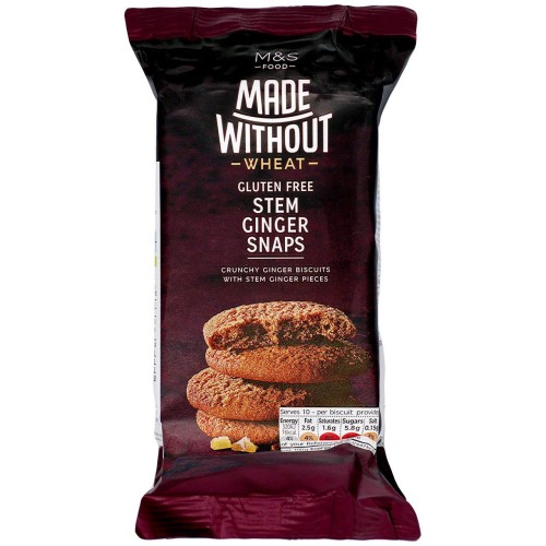 Przejdź do produktu Marks & Spencer Made Without Wheat Gluten Free Stem Ginger Snaps 170g