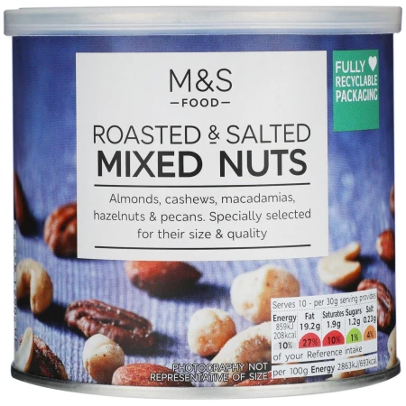 M&amp;S Roasted &amp; Salted Mixed Nuts 300g.jpg