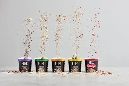 FUEL10K Instant Porridge Golden Syrup  High Protein 8x70g Pots 7.jpg