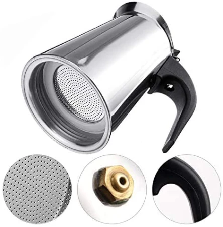 Moka Express Aluminium Stovetop Coffee Maker Stainless Steel Induction Stovetop Espresso Maker 6 CUP 6.jpg