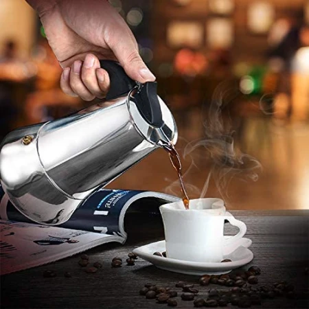 Moka Express Aluminium Stovetop Coffee Maker Stainless Steel Induction Stovetop Espresso Maker 6 CUP 4.jpg
