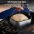Tower T11003 Digital Bread Maker, 12 Automatic Programs, 13 Hours Delay Timer, Non-Stick Bread Pan, 550W, Black 4.jpg