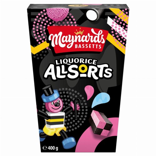 Przejdź do produktu Bassetts Liquorice Allsorts Carton 350g
