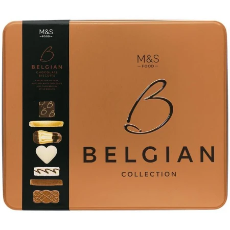 M&amp;S Belgian Collection Chocolate Biscuits Tin 1kg.jpg