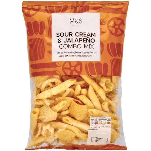 Przejdź do produktu Marks & Spencer Sour Cream & Jalapeno Combo Mix 150g