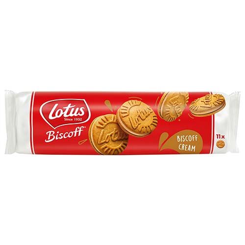 Przejdź do produktu Lotus Biscoff Cream Sandwich Biscuits 150g