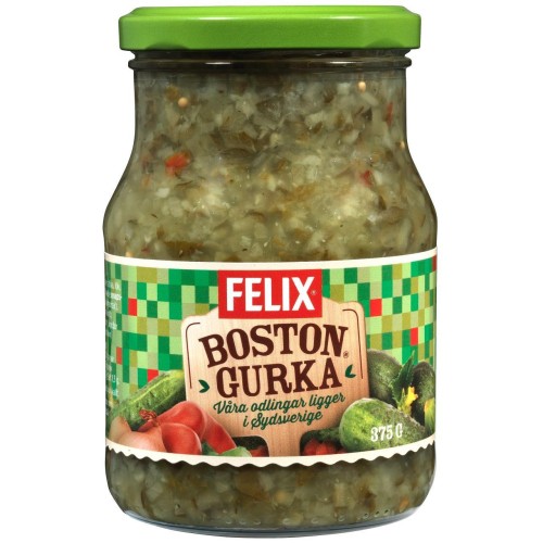 Przejdź do produktu Felix Boston Gurka Pickled Cucumber Relish 375g