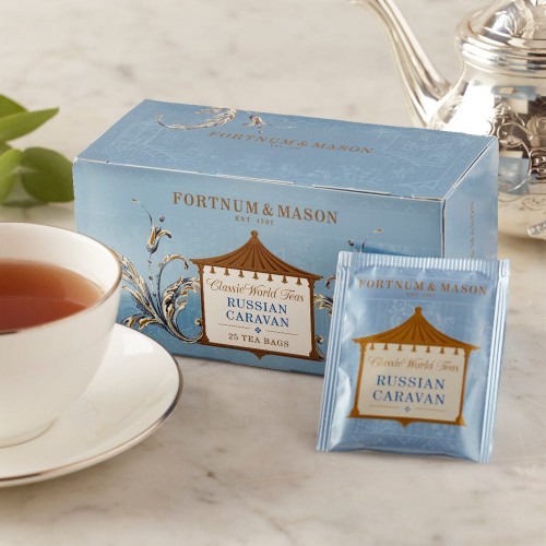 Przejdź do produktu Fortnum & Mason Russian Caravan 25 Tea Bags