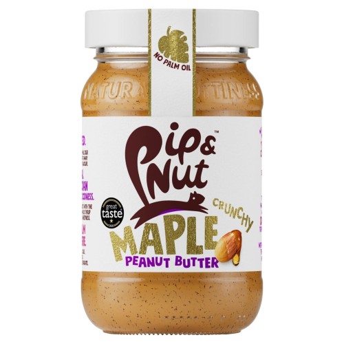 Przejdź do produktu Pip & Nut Crunchy Maple Peanut Butter 300g