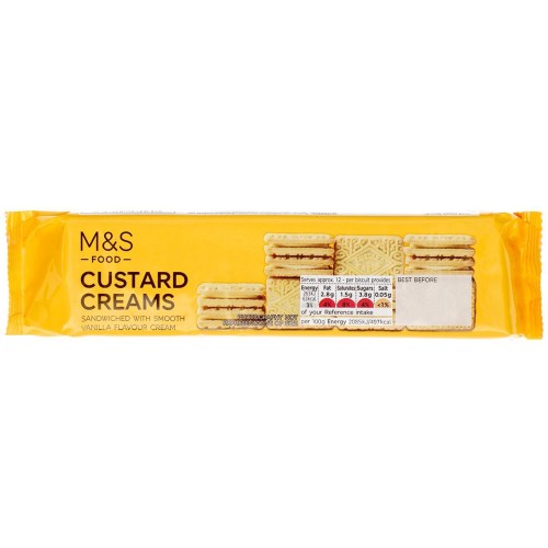 Przejdź do produktu Marks & Spencer Custard Creams 150g
