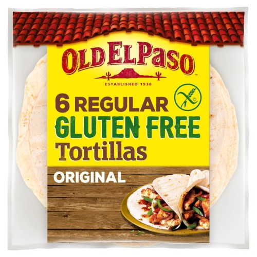 Przejdź do produktu Old El Paso Gluten Free Tortillas 6 per pack
