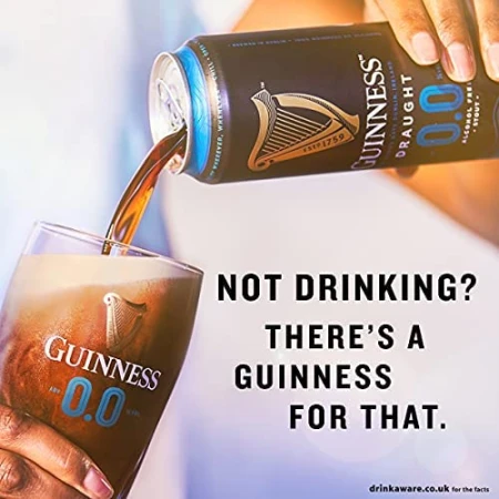 Guinness Draught Alcohol Free Stout Beer 4 x 440ml 6.jpg