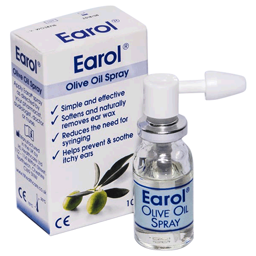 Przejdź do produktu Earol Metered Dose Ear Wax Remover Olive Oil Spray 10ml 