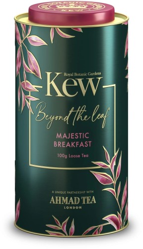 Przejdź do produktu Kew Gardens Beyond the Leaf Collection Majestic Breakfast Loose Tea Caddy 100g