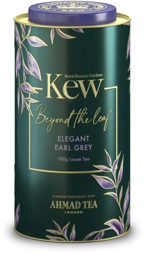 Przejdź do produktu Kew Gardens Beyond the Leaf Collection Elegant Earl Grey Loose Leaf Tea Caddy 100g