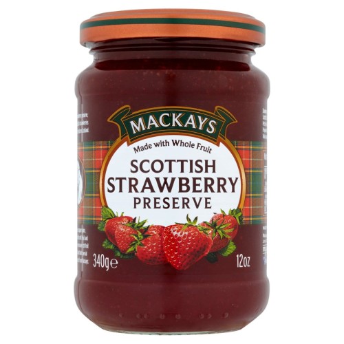 Przejdź do produktu Mackays Scottish Strawberry Preserve 340g