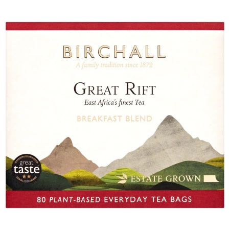 Birchall Great Rift Breakfast Blend Everyday Tea Bags 80 per pack.jpg