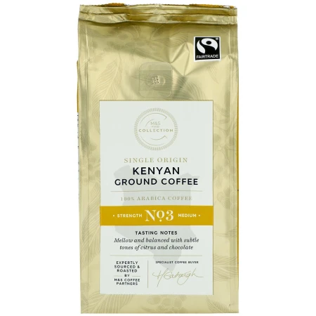 M&amp;S Fairtrade Kenyan Ground Coffee 227g.jpg