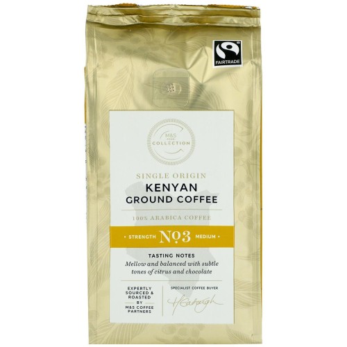 Przejdź do produktu Marks & Spencer Kenyan Ground Coffee No3 227g