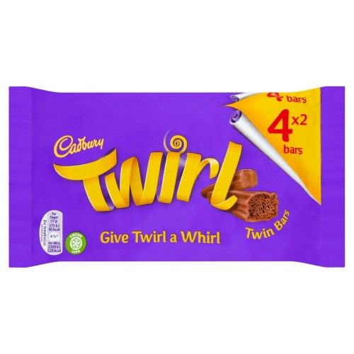 Przejdź do produktu Cadbury Twirl Bars 107g