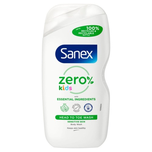 Go to product Sanex Zero % Kids Sensitive Skin Body Wash 450ml