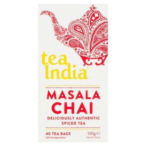 Przejdź do produktu Tea India Masala Chai 40 Tea Bags