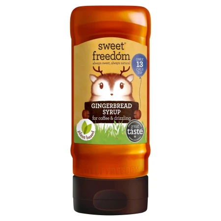 Sweet Freedom Gingerbread Flavoured Syrup 350g.jpg
