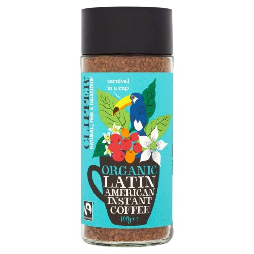 Przejdź do produktu Clipper Latin American Fairtrade Instant Organic Coffee 100g