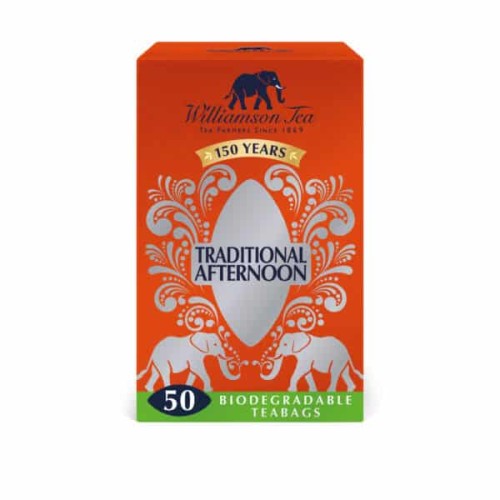 Przejdź do produktu Williamson Tea Traditional Afternoon Kenyan Tea 50 Teabags