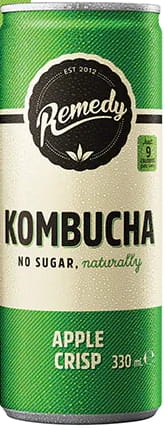 Przejdź do produktu Remedy Kombucha Apple Crisp 330ml