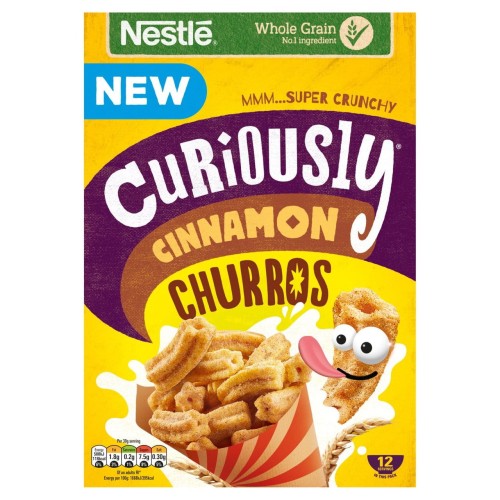 Przejdź do produktu Nestle Curiously Cinnamon Churros Cereal 360g
