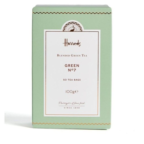 Przejdź do produktu Harrods N.07 Blended Green Tea 50 Tea Bags 100g