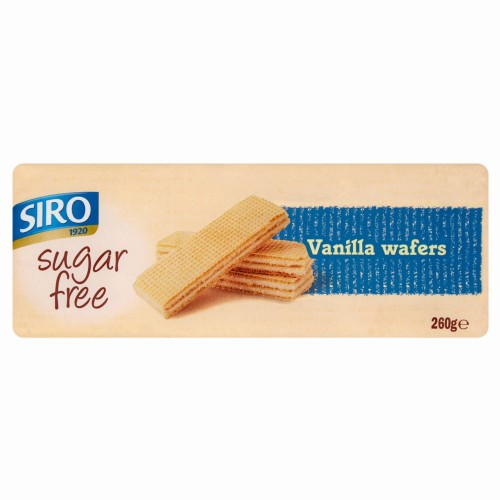 Przejdź do produktu Siro  Sugar Free Vanilla Wafer 260g