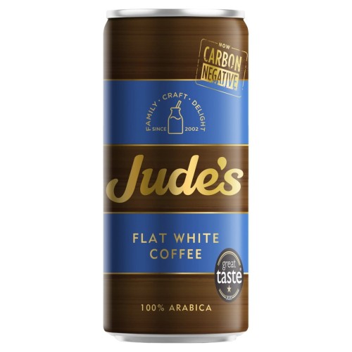Przejdź do produktu Jude's Flat White Coffee 100% Arabica Can 250ml