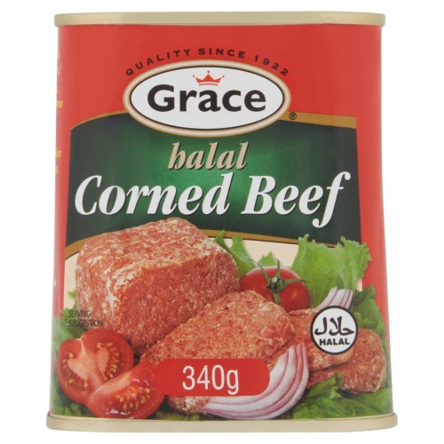 Przejdź do produktu Grace Halal Corned Beef 340g