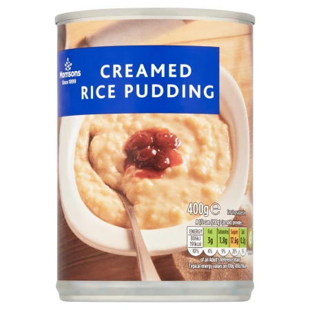 Morrisons Creamed Rice Pudding 400g2.jpg