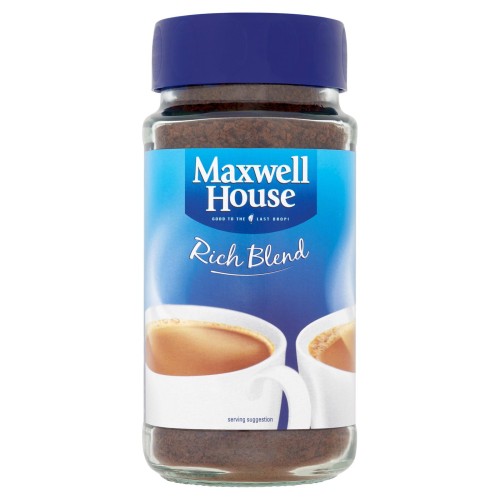 Przejdź do produktu Maxwell House Rich Blend Instant Coffee 200g