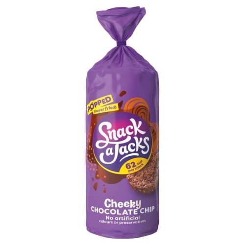 Przejdź do produktu Snack a Jacks Chocolate Chip Rice & Corn Cakes 170g
