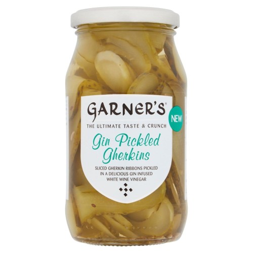 Przejdź do produktu Garners Gin Pickled Gherkins 430g