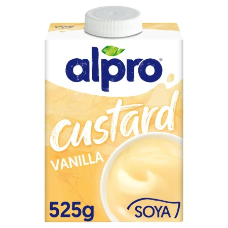 Alpro Dairy Free Plant Based Vanilla Custard 525g 2.jpg