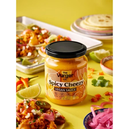 The Vurger Co Spicy Cheezy Vegan Sauce 300g 2.jpg